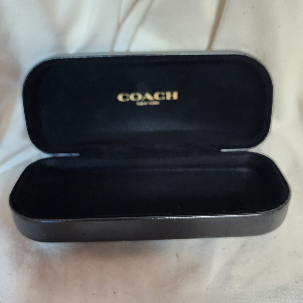 Coach Black Eyeglass Case